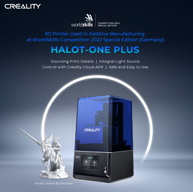 CrealityJ's tweet photo. 技能2022(アディティブ・マニュファクチャリング)で使用される3Dプリンターになれてうれしいです #halotone_plus
#Creality
#ender3_s1 #Ender3_s1_pro #CR10_smart_pro https://t.co/RuyAq7e7iQ
