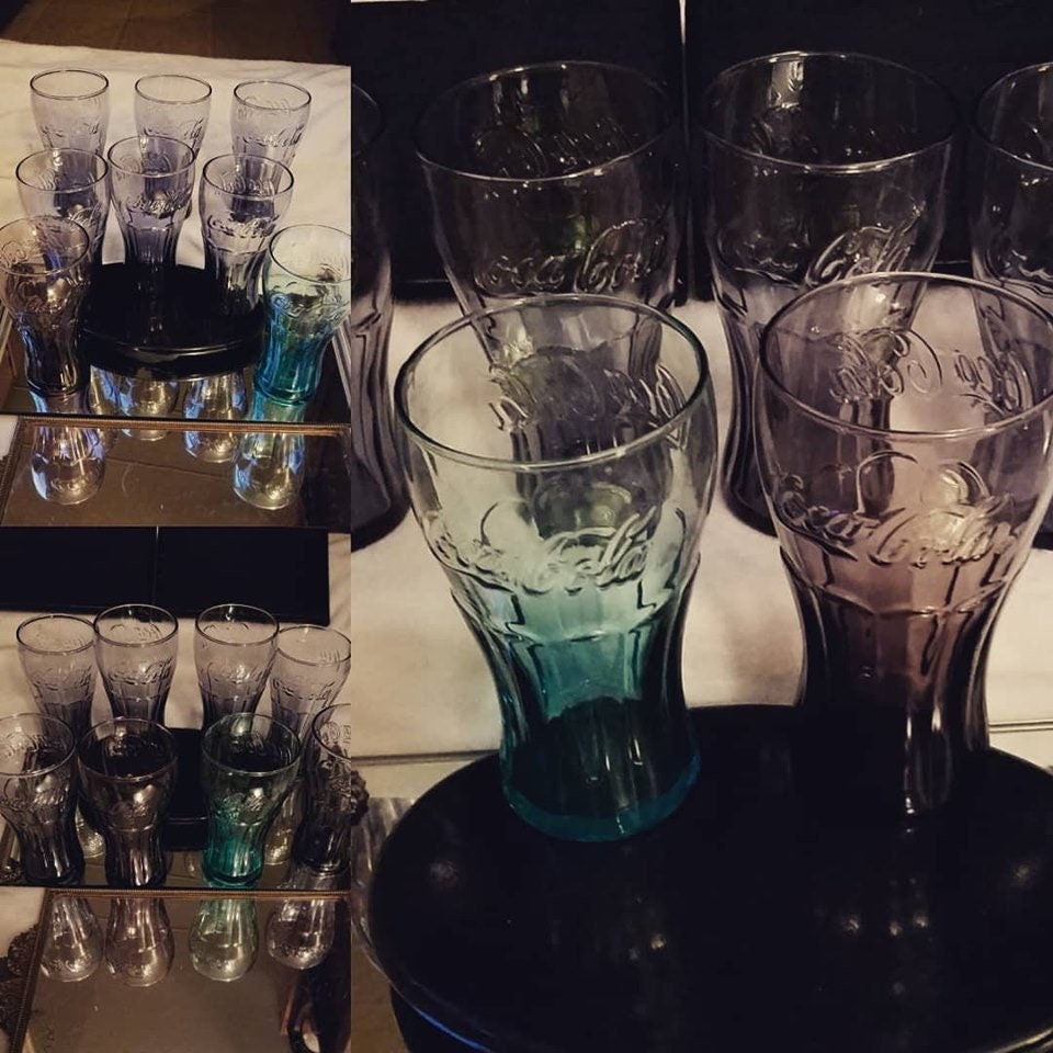 DWedgeCreations's tweet photo. #etsy shop:Coca-Cola Glasses,Libbey Glass,Purple,Teal https://t.co/XzEXBIctiG #cocacola #cokeglasses #purpleglasses #cocacolabarware #cokeglass #cocacola #Cokeglass #purpleglass #cocacolaglass #barware #coke #artglass #teal #libbeyglass #colorfulglass #purpleglass #art https://t.co/c5Ie7gxPv8