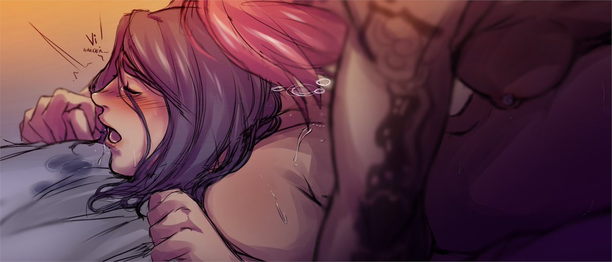 trash_inu's tweet photo. Happy Arcane Anniversary! thank you for giving me another kind of thirst 💦💦💦

Also the colors and setting is what I still love the most(and all the hot woman) https://t.co/gOL1bxtrxx