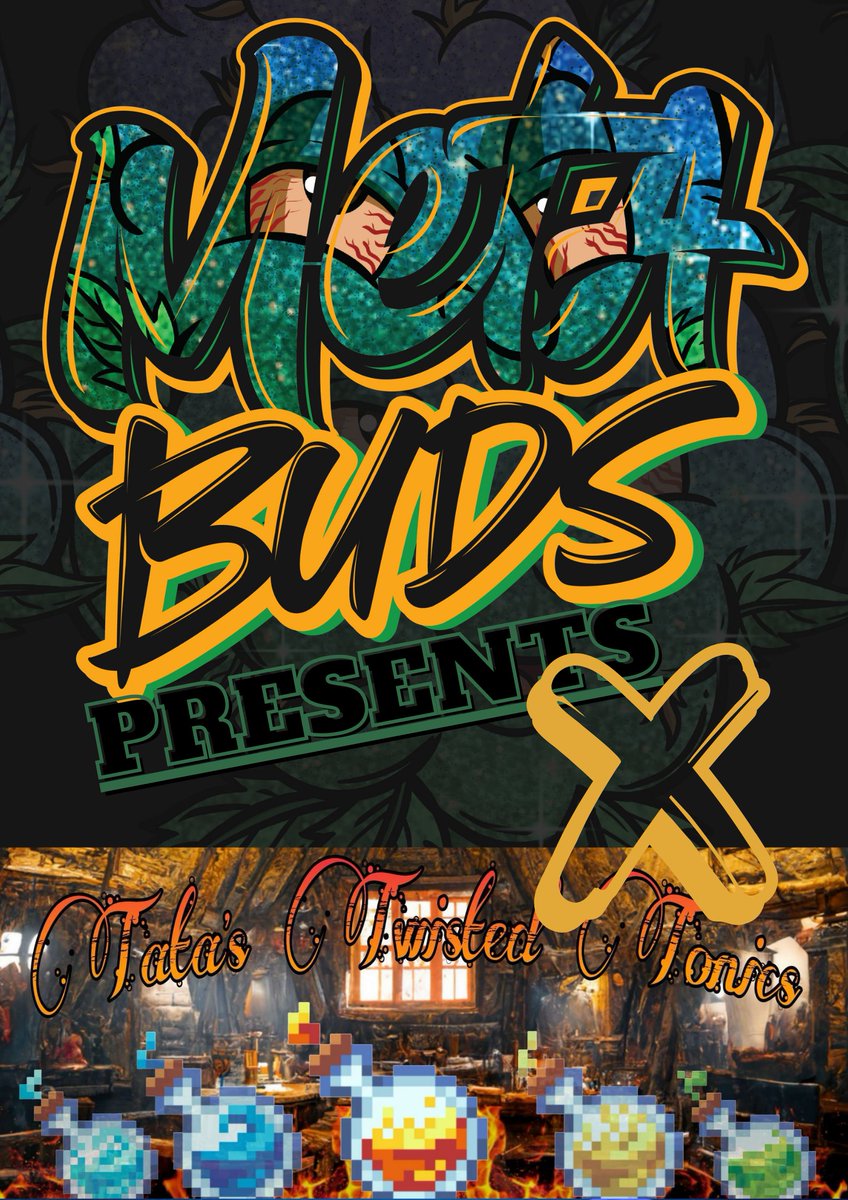 Collaboration 💚🌿 
<a href="/BudsMeta/">Buds 4420 NFTs for medical aid 🇦🇺</a>        X 
@Tatastonics   🫗
2 V.I.Buds Token 🪙
20 TTTonics 🫗🫗
2 x Winners 🏅 
Entries = 
Like + retweet 🔈
Follow TTT + Buds 🙋‍♀️🙋
Tag 3 Friends 👫 
Jump in our discord 
70hrs 🕘
discord.gg/WWHeWSkF2D 
discord.gg/yZ8xbU4qnf 
#CRO