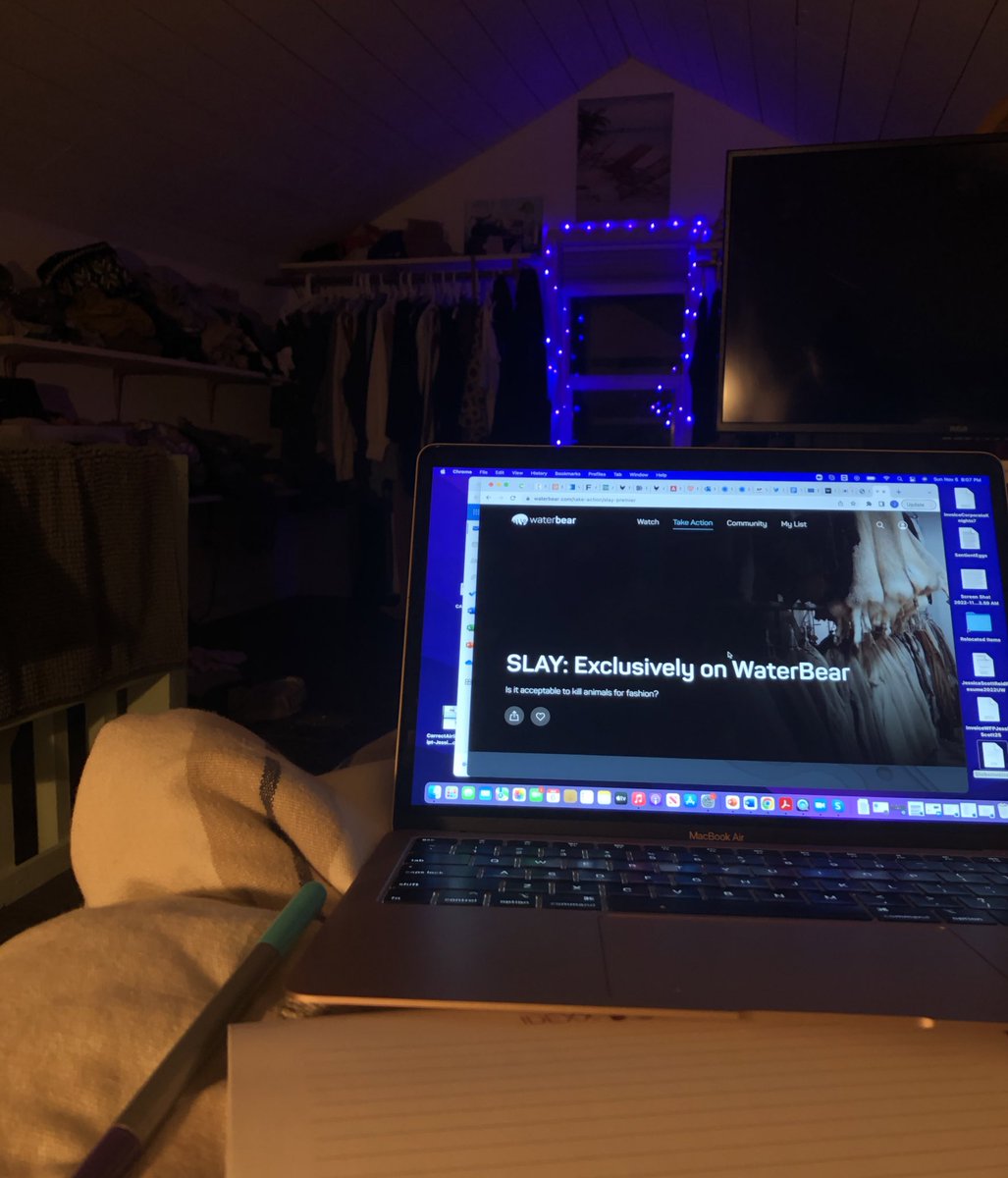 Currently watching <a href="/SlayFilm/">SLAY</a>, researching for an article. It’s enraging. Everyone who cares at all about #fashion must watch it. waterbear.com/sign-in