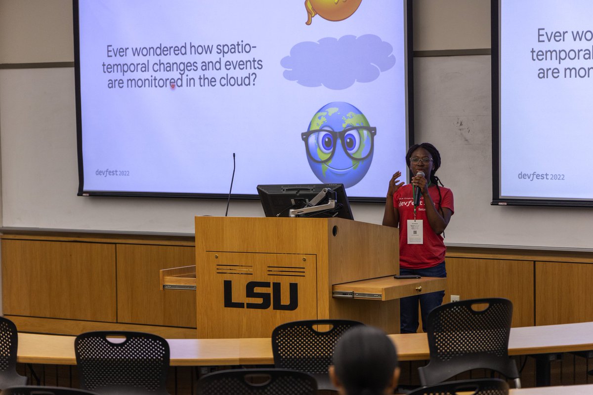 Ms_Pixels's tweet photo. I’d like to appreciate @GDG_BatonRouge for giving me the opportunity to #speak, network and give valuable insights on the use of #GEE at the just ended #DevFestBR conference.

Kindly find below the link to my slides if interested 👇 

https://t.co/955XYVR6o5 https://t.co/Jy3mDKvBV6