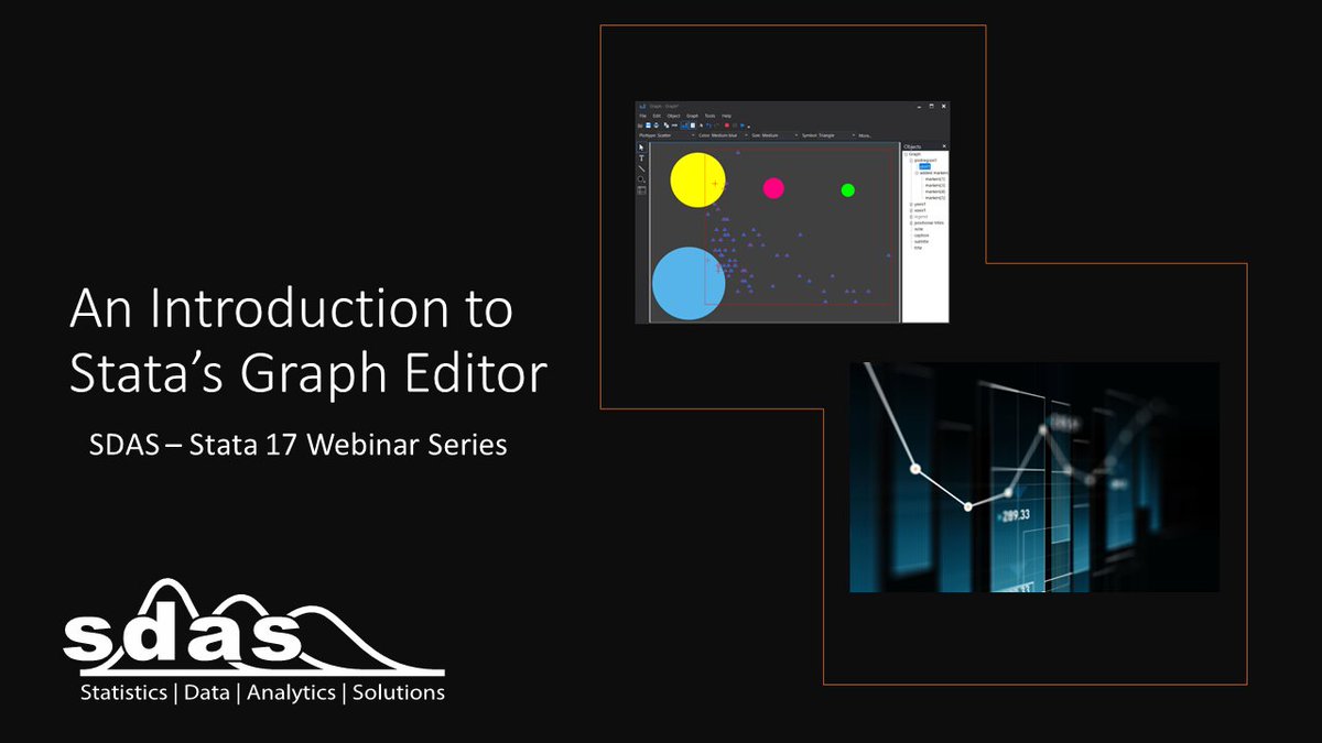 SDAS_ANZ's tweet image. @Stata's #GraphEditor is a powerful tool that allows you to perfect your graphs with a point-and-click interface. Join us for our #webinar TOMORROW at 3pm AEDT, where we introduce all the functions of the graph editor. Register below! 
surveydesign.com.au/webinars.html