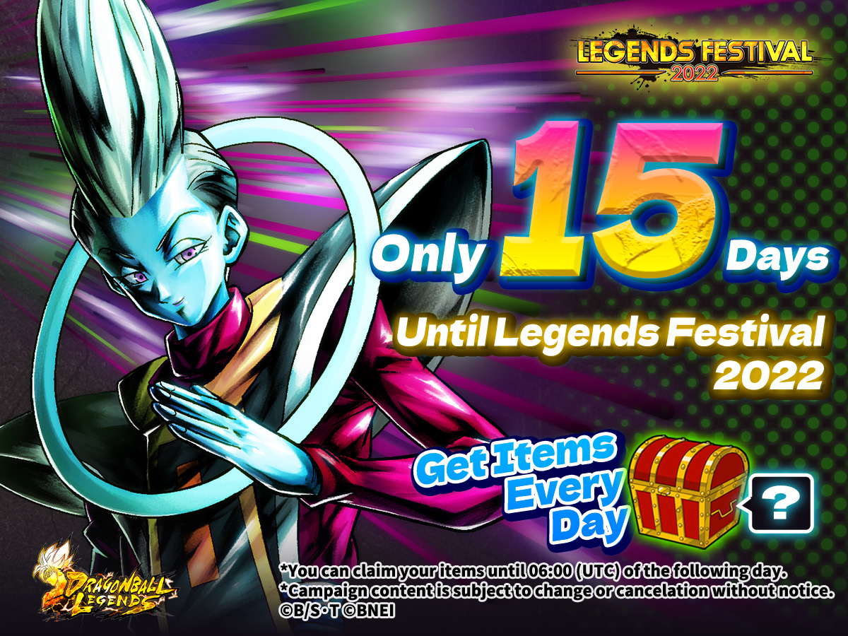 DRAGON BALL LEGENDS on Twitter "[Legends Festival 2022 Starts in Just