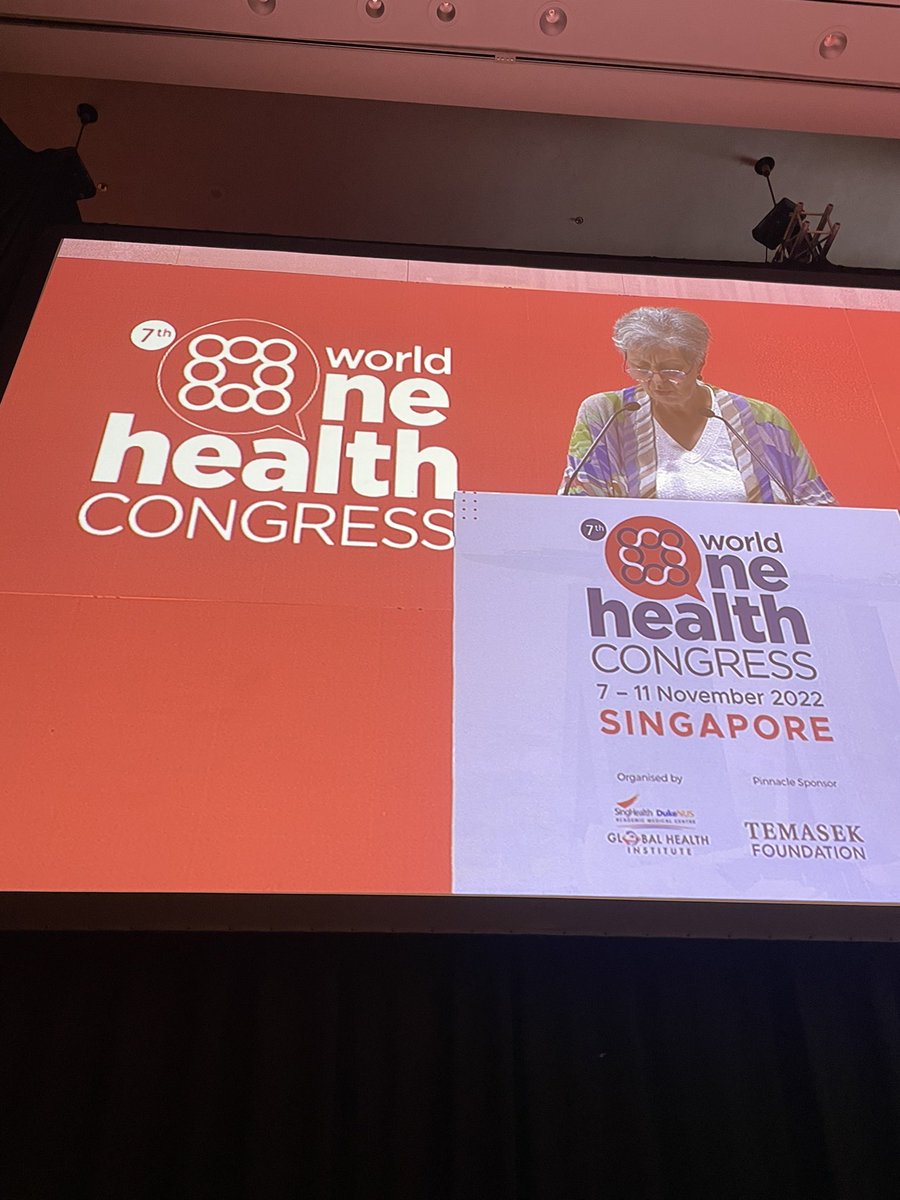 We need to make ONE HEALTH operational, to enable multisectoral actions to flourish🌸🐮🦋🐠🌍🪸👩‍🦰. For this, we need more global resources and financing, says Dr Monique Eloit <a href="/WOAH_DG/">Dr Emmanuelle Soubeyran</a> from <a href="/WOAH_Global/">@WOAH_Global</a> <a href="/WOAH_Members/">World Organisation for Animal Health for Members</a> <a href="/WOHCongress/">World One Health Congress</a> #WOHC2022 #WOHC #ONEHEALTH