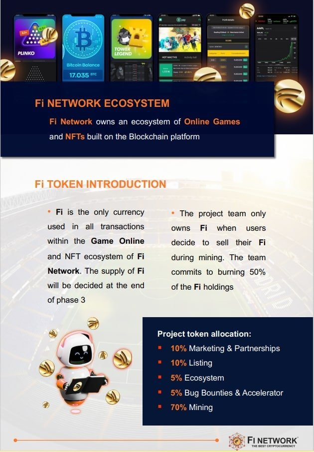 GlobalFinetwork's tweet photo. 🌈 Fi NETWORK OWNS AN ECOSYSTEM OF ONLINE GAMES AND NFTS BUILT ON THE BLOCKCHAIN PLATFORM ! 
👉 Fi is the only usable currency in the Blockchain Game Online game ecosystem. Here, users may use Fi to join in Game Online to receive attractive gifts at Fi Network. https://t.co/CmlkvP9ehe