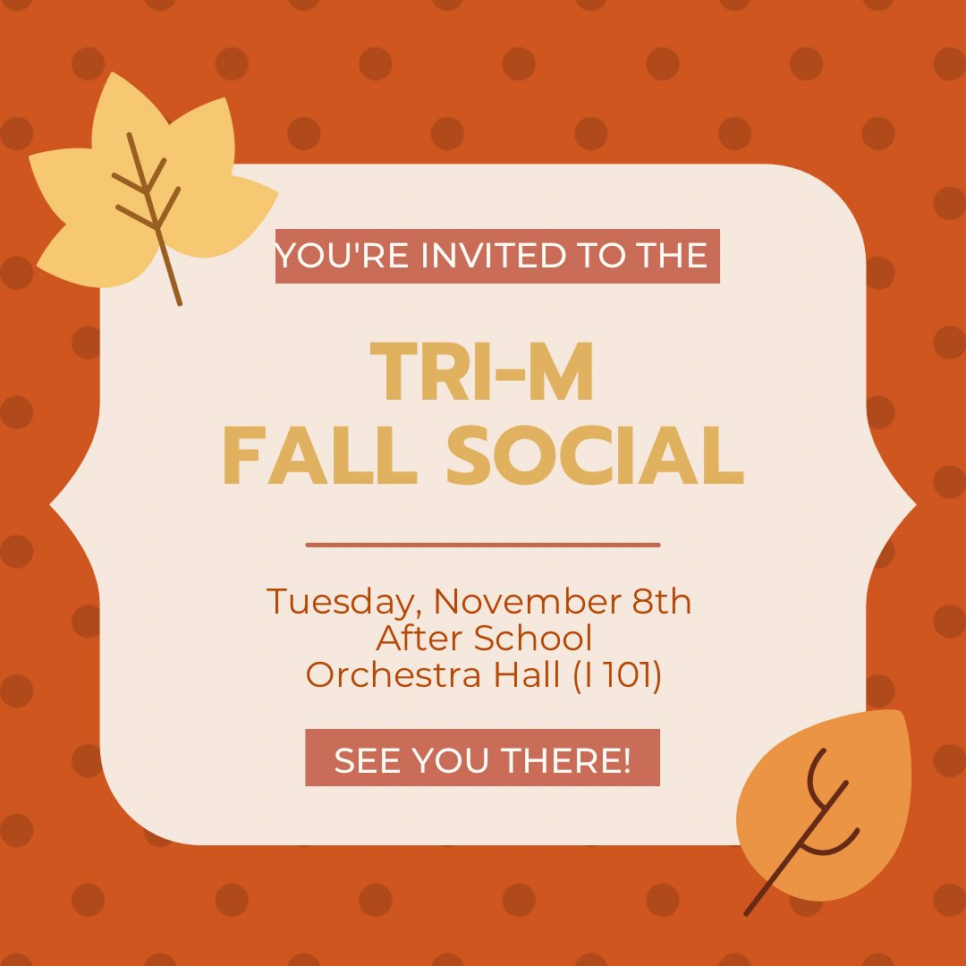 Don’t forget about our meeting and social this Tuesday. There will be plenty of fun and point opportunities! Wear your tri-m shirt for extra points.