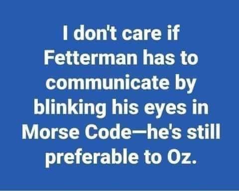 Cynthia Coy💔 (@cynthiacoy8) on Twitter photo @Idontha73007498 <a href="/PhillyComptonMW/">Michael P. Williams</a> <a href="/criteria681/">Suzanne's Criteria68</a> <a href="/ph00ligan/">Carlsen</a> @MMMPeg59 <a href="/MizQue/">MizQue</a> <a href="/avg8/">'skandar</a> <a href="/HewittNewton/">Hewitt Newton</a> @TeeterA5 <a href="/pinewoodsdojo/">Lou Pine</a> <a href="/VeronicaFrase11/">Veronica Fraser</a> <a href="/genghisjon30/">𝚃𝚑𝚎 𝙱𝚎𝚊𝚛𝚍𝚎𝚍 Wndr #ISTANDWITHUKRAINE 🇺🇦</a> <a href="/MynameisMok/">Mok</a> <a href="/jmreycroft/">Jules</a> <a href="/MontaukBuzz/">🌊jessica @MontaukBuzz</a> <a href="/Daulphin3/">Daulphin🏳️🌈🟦 @daulphin@mastadon.social</a> <a href="/TommasinaResist/">Tommasina Says Join BlueSky 🦅💙🐈⬛</a> <a href="/IdahoRoadapple/">𝗖𝗼𝗺𝗺𝗼𝗻 𝗧𝗮𝘁𝗲𝗿</a> <a href="/Gypsy_Grandma/">🐞🐞🇺🇦 Gypsy Girl 🟦 🟧🐞🐞</a> <a href="/BerserkAnna/">Anna Berserk 🆎️</a> <a href="/kimmybeaa/">sillymom</a> @AquariusinAZ <a href="/john_godish/">John Godish</a> <a href="/ReporterPhoenix/">Colin Tom</a> <a href="/nwTGcpvrO1h3BpH/">MaggieK</a> <a href="/DorisAAtkinson/">Doris Atkinson</a> <a href="/pomsmama/">LaurieSleight RESIST</a> <a href="/rothwel/">Lynn Rothwell</a> <a href="/SpaceForceCad/">Space Force Cadet</a> <a href="/Scotswoman06/">Celtic Warrior Woman 🏴🇺🇲🍁☃️🟦🟧</a> <a href="/crya2018/">Colleen</a> <a href="/Pen_Bird/">Phlip 🇵🇪</a> <a href="/BloomerConnie/">Connie Bloom 💚🏳️🌈🇺🇸</a> <a href="/RonPyke/">Ron Pyke</a> <a href="/Beleafer1/">Rene Tremblay 🚫No Dms🇨🇦🇺🇦</a> <a href="/CHHolte/">Christopher H Holte</a> <a href="/VenusianAndroid/">Christopher Totten</a> <a href="/EnoughLiquor/">Camille, still not enough to make me a Republican</a> <a href="/Flomoll/">Annie Mc Cartney</a> <a href="/JohnRMoffitt/">John Moffitt 🌊🌊🧢 🇺🇦</a> <a href="/julyriver/">hud ♏️🇺🇸🟦</a> <a href="/Chezaline/">Aline McCormick</a> @debrazon His smug condescending attitude is a real stomach turner. We don’t need any more of his ilk in Congress. #VoteBlueToSaveDemocracy #FettermanIsTheBetterman @Idontha73007498 <a href="/PhillyComptonMW/">Michael P. Williams</a> <a href="/criteria681/">Suzanne's Criteria68</a> <a href="/ph00ligan/">Carlsen</a> @MMMPeg59 <a href="/MizQue/">MizQue</a> <a href="/avg8/">'skandar</a> <a href="/HewittNewton/">Hewitt Newton</a> @TeeterA5 <a href="/pinewoodsdojo/">Lou Pine</a> <a href="/VeronicaFrase11/">Veronica Fraser</a> <a href="/genghisjon30/">𝚃𝚑𝚎 𝙱𝚎𝚊𝚛𝚍𝚎𝚍 Wndr #ISTANDWITHUKRAINE 🇺🇦</a> <a href="/MynameisMok/">Mok</a> <a href="/jmreycroft/">Jules</a> <a href="/MontaukBuzz/">🌊jessica @MontaukBuzz</a> <a href="/Daulphin3/">Daulphin🏳️🌈🟦 @daulphin@mastadon.social</a> <a href="/TommasinaResist/">Tommasina Says Join BlueSky 🦅💙🐈⬛</a> <a href="/IdahoRoadapple/">𝗖𝗼𝗺𝗺𝗼𝗻 𝗧𝗮𝘁𝗲𝗿</a> <a href="/Gypsy_Grandma/">🐞🐞🇺🇦 Gypsy Girl 🟦 🟧🐞🐞</a> <a href="/BerserkAnna/">Anna Berserk 🆎️</a> <a href="/kimmybeaa/">sillymom</a> @AquariusinAZ <a href="/john_godish/">John Godish</a> <a href="/ReporterPhoenix/">Colin Tom</a> <a href="/nwTGcpvrO1h3BpH/">MaggieK</a> <a href="/DorisAAtkinson/">Doris Atkinson</a> <a href="/pomsmama/">LaurieSleight RESIST</a> <a href="/rothwel/">Lynn Rothwell</a> <a href="/SpaceForceCad/">Space Force Cadet</a> <a href="/Scotswoman06/">Celtic Warrior Woman 🏴🇺🇲🍁☃️🟦🟧</a> <a href="/crya2018/">Colleen</a> <a href="/Pen_Bird/">Phlip 🇵🇪</a> <a href="/BloomerConnie/">Connie Bloom 💚🏳️🌈🇺🇸</a> <a href="/RonPyke/">Ron Pyke</a> <a href="/Beleafer1/">Rene Tremblay 🚫No Dms🇨🇦🇺🇦</a> <a href="/CHHolte/">Christopher H Holte</a> <a href="/VenusianAndroid/">Christopher Totten</a> <a href="/EnoughLiquor/">Camille, still not enough to make me a Republican</a> <a href="/Flomoll/">Annie Mc Cartney</a> <a href="/JohnRMoffitt/">John Moffitt 🌊🌊🧢 🇺🇦</a> <a href="/julyriver/">hud ♏️🇺🇸🟦</a> <a href="/Chezaline/">Aline McCormick</a> @debrazon His smug condescending attitude is a real stomach turner. We don’t need any more of his ilk in Congress. #VoteBlueToSaveDemocracy #FettermanIsTheBetterman