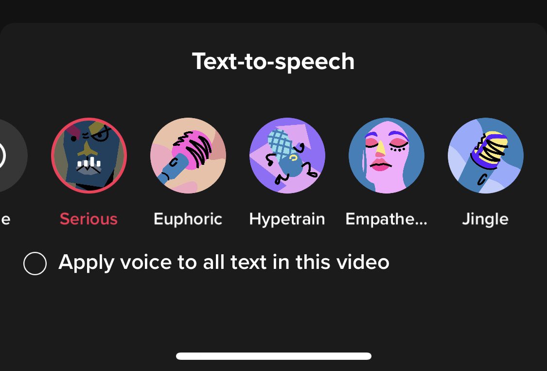 Why am I only getting these text-to-speech voices? Where are the normal ones? 😩