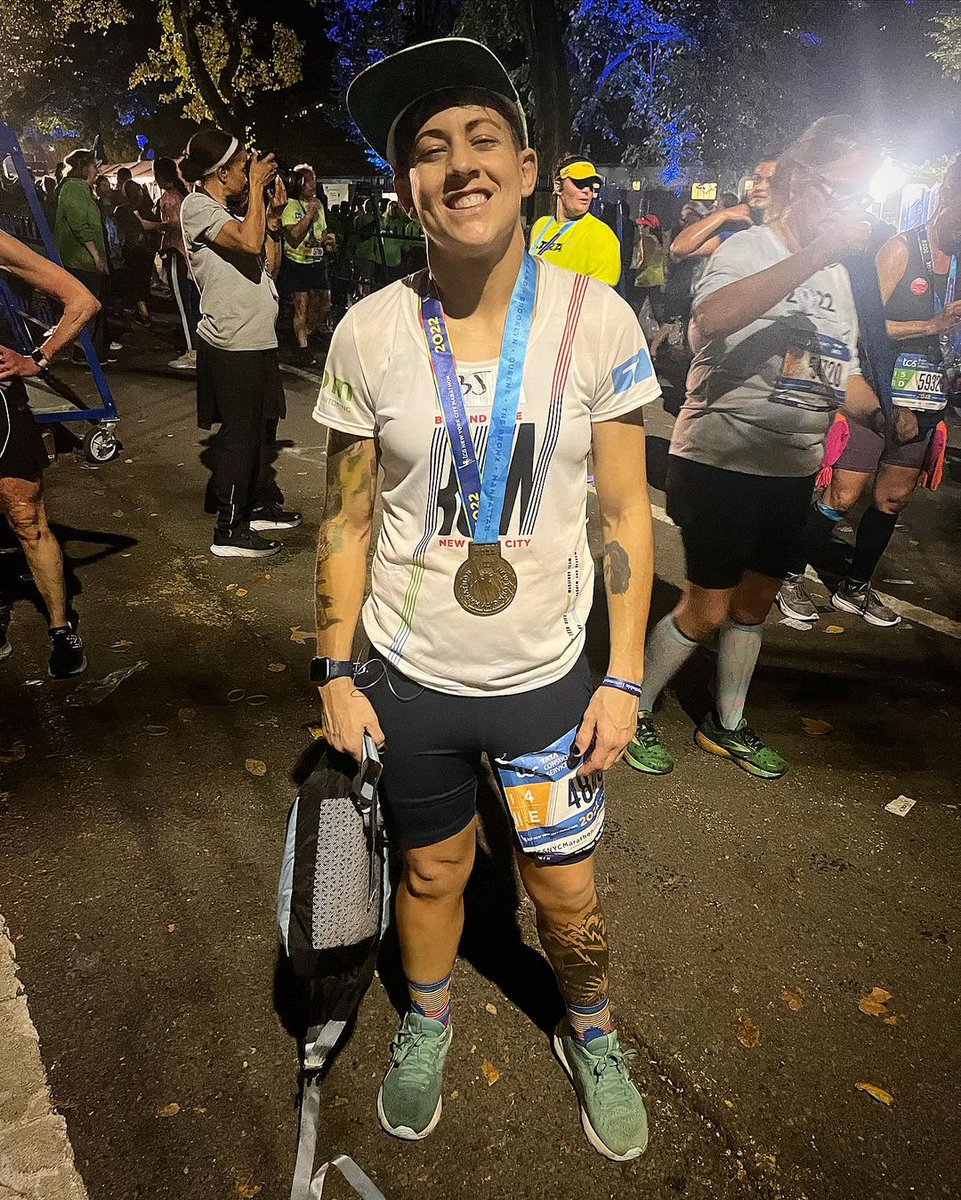 BeyondType1's tweet image. We&apos;re going to remember this one forever. 

Congratulations to the nearly 50 people living with type 1 diabetes who ran the #TCSNYCMarathon today on the #BeyondTypeRun team! 🏅