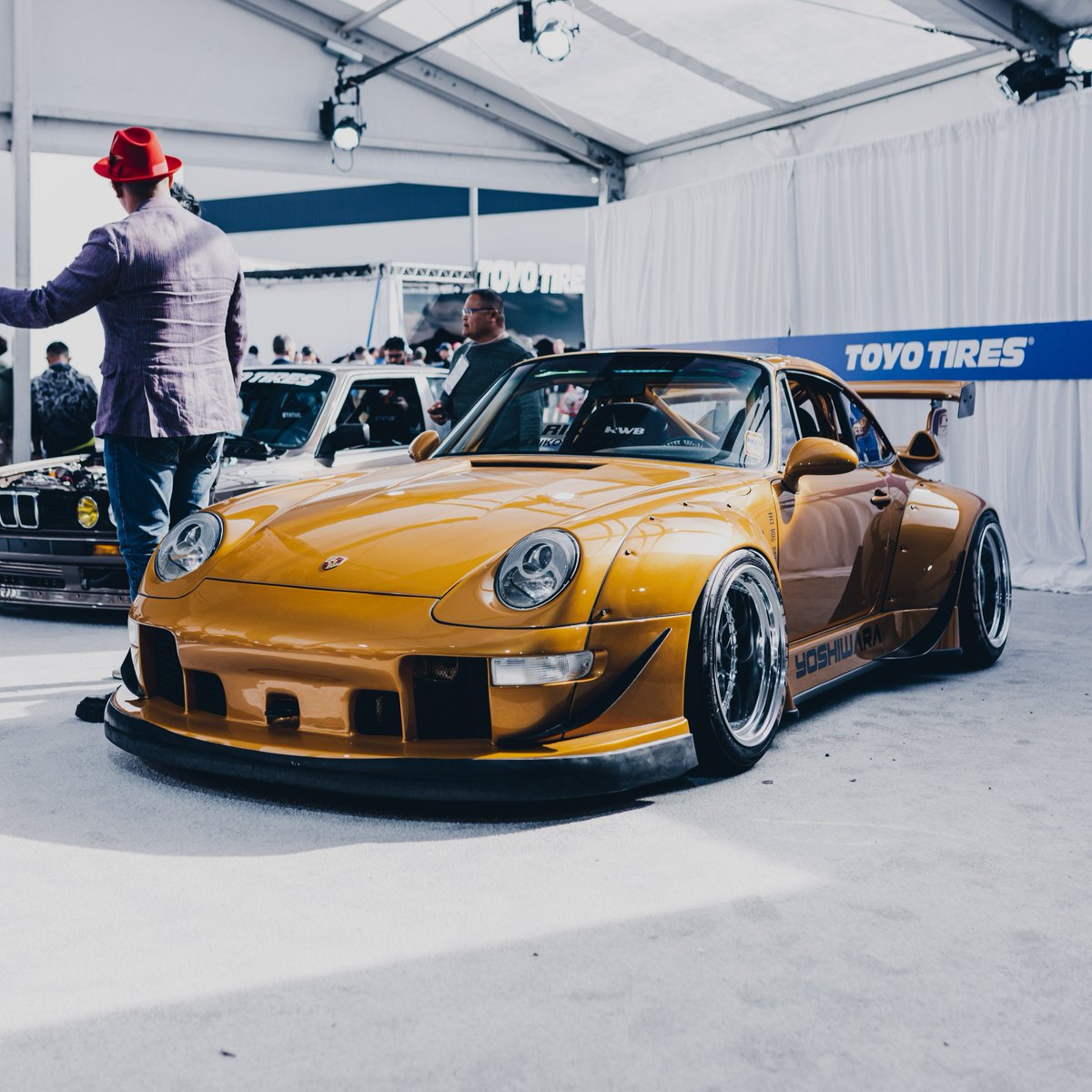 _dpod_'s tweet photo. Excited to share some #SEMA2022 photos with everyone. Here's @rikos_way #RWB at the @toyotires #TreadPass! pt.1 https://t.co/04xSYeBd7u