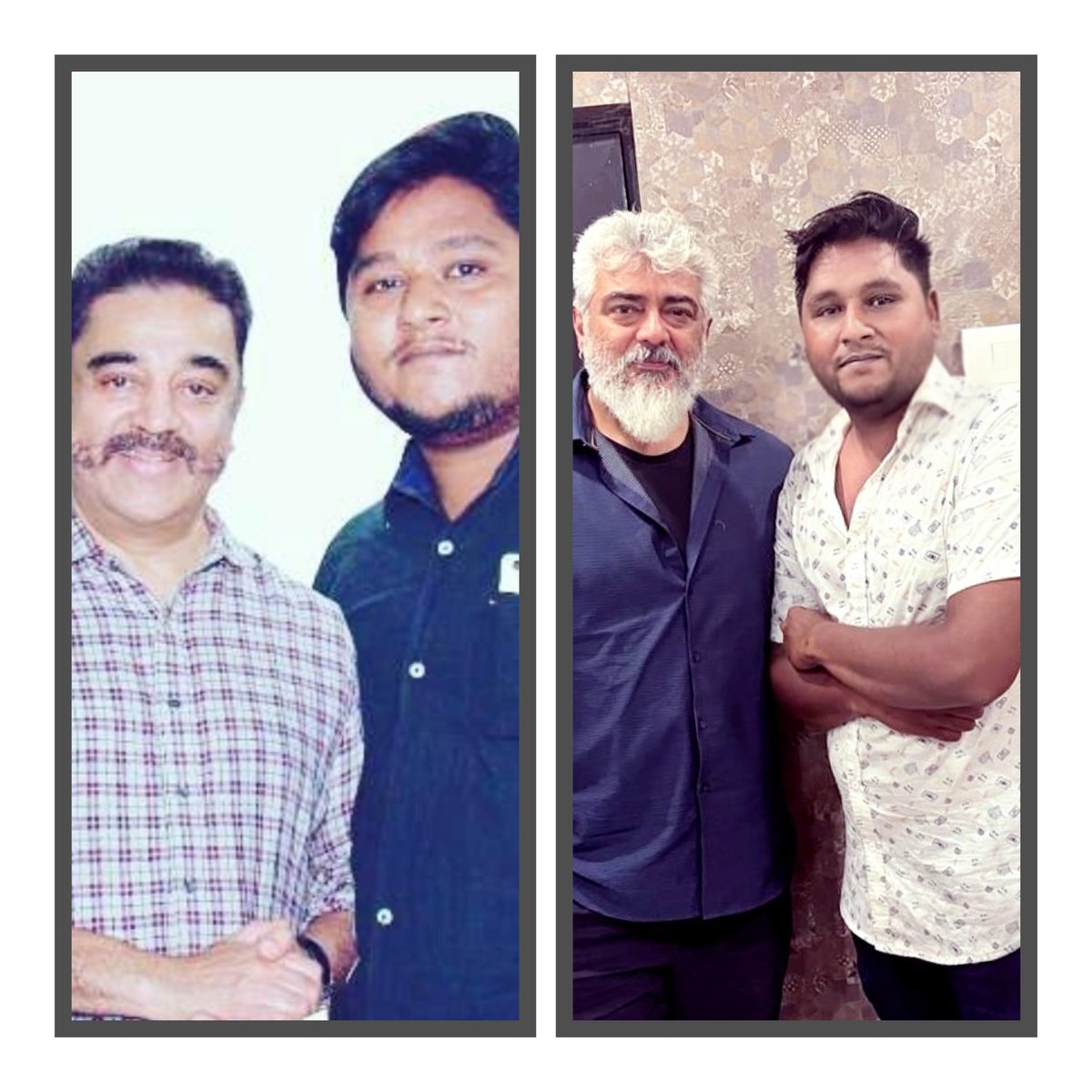 Happy Birthday To The Legend Of Indian Cinema @ikamalhaasan Sir, Best Wishes From #Ajith Sir Fan

#HappyBirthdayKamalHaasan
#HBDKamalHaasan
#Thunivu