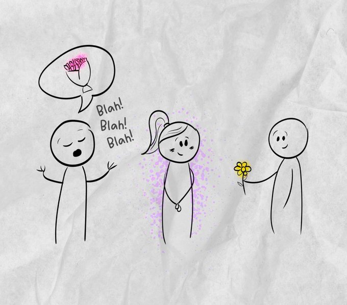 Amor não é o que você diz para uma pessoa, é tudo que você faz por ela. Amor é ação!