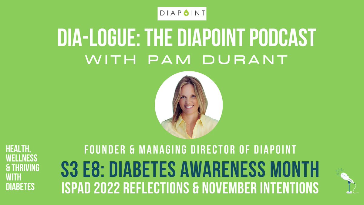 DiapointME's tweet image. #November is #diabetes awareness month.

In this ep of Dia-Logue: The Diapoint Podcast, Pam reviews #ISPAD2022 + discusses the theme for Diabetes Awareness Month 2022: ACCESS. 
🎧 buff.ly/3hbhPxa

#thehumantrial #WDD2022 #bluenovember #diabetesawarenessmonth #T1D