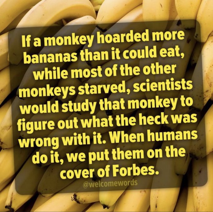 explorelife's tweet photo. Why is this so? Why is Greed the religion of the #GOP, #Trump, & Billionaires? Why don't they ever have enough? Why is it ok that most of America are in survival mode, just trying to get by, & the #GreedMachine takes more & more? This isn't working for most of us. #Time4Change https://t.co/8IcnYaaFBk