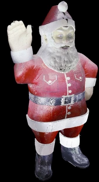 alexsymondsAU's tweet photo. Congrats to "Cosi" and the team for the incredible restoration of #GiantSanta. #AlexanderSymonds is proud to have played a part in the restoration, undertaking 3D laser scanning of Santa’s ‘parts’ and digitally reconstructing him to enable @fmgengineering with the engineering. https://t.co/67ct6Pn38J