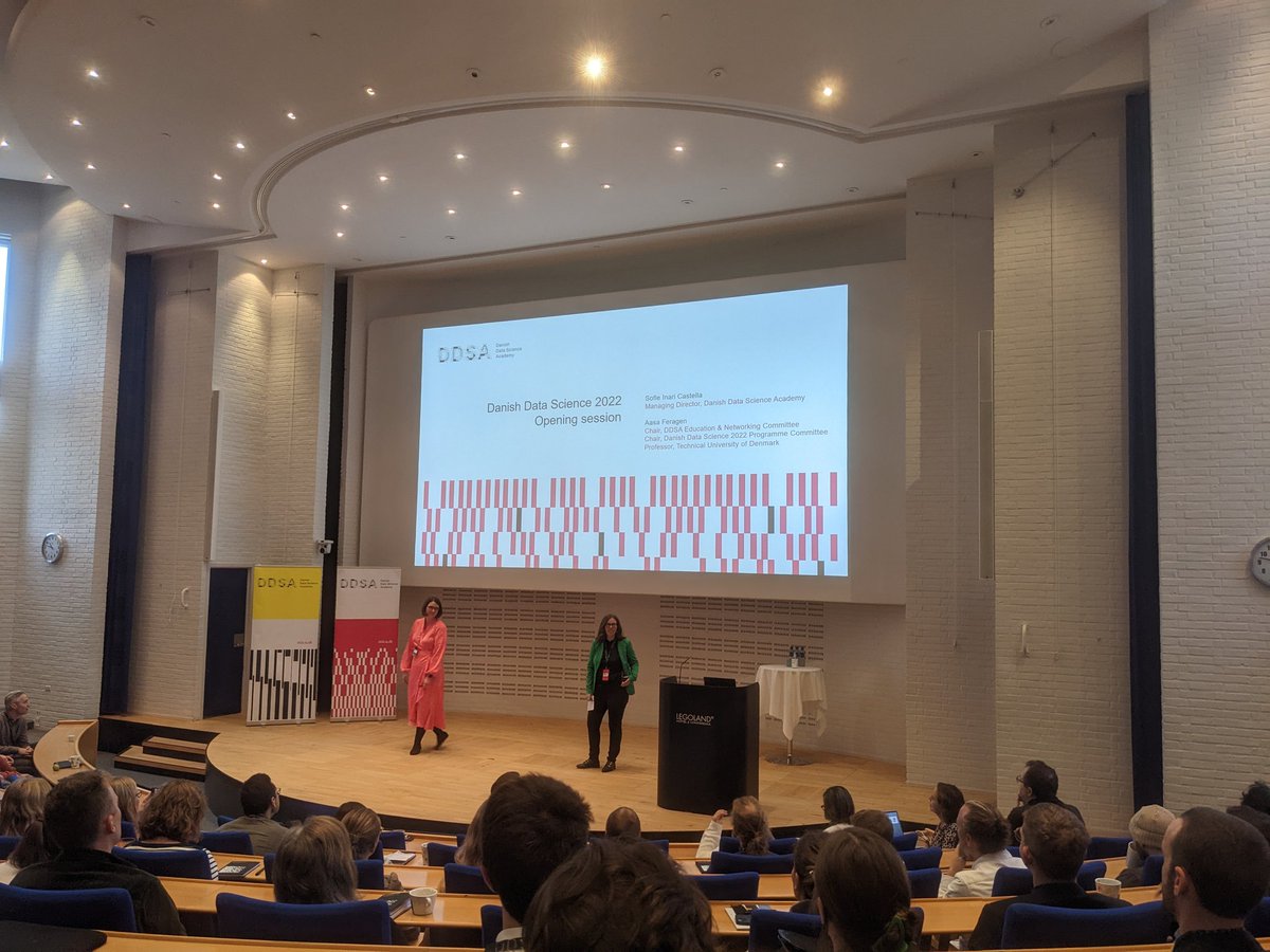 melanieganzben1's tweet photo. Attending the first Danish Data Science Conference organized by @DataScienceDK #GrowingDanishDataScience Excited to attend and host a parallel session on #OpenScience with @CyrilRPernet https://t.co/1ZX9lm91Wy