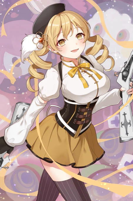マミさん #まどマギ #イラスト 