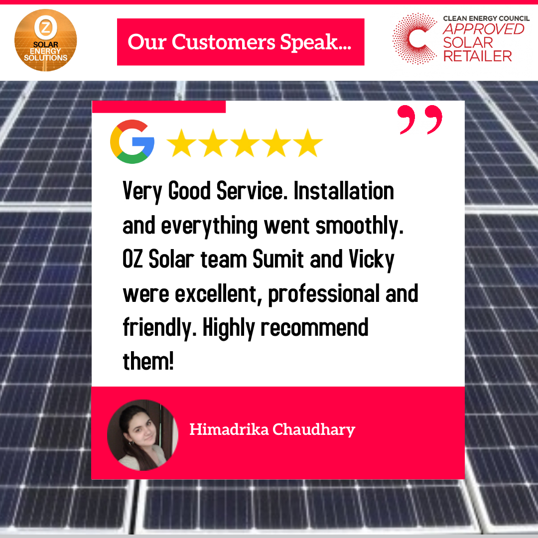 oz_solar_energy's tweet photo. Our customers speak….
.
.
#happycustomer #happycustomers #customerreview #Mountmartha #australia #brighton #victoria #ozsolarenergysolutions #solarpanels #solarpanelsinstallation #solarpanelcompany #solarpanelinstaller #solarinstaller #rooftopsolar #solarsystem #customerfeedback https://t.co/ipjFVQ1DvI