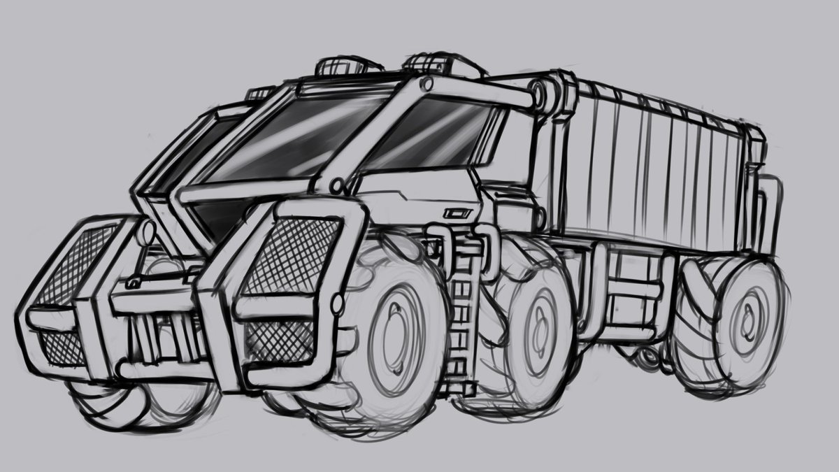 Epsilon1102's tweet photo. doodled the Semi from my Cyber Sym fic https://t.co/RHhNfXBZUg