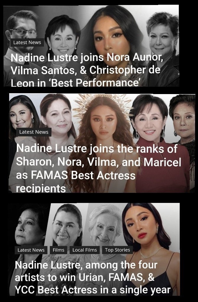 GullibleGizm0's tweet photo. This will be forever engraved in memory.

What an achievement! 🙌

#NadineLustre https://t.co/l5JlBksBCK