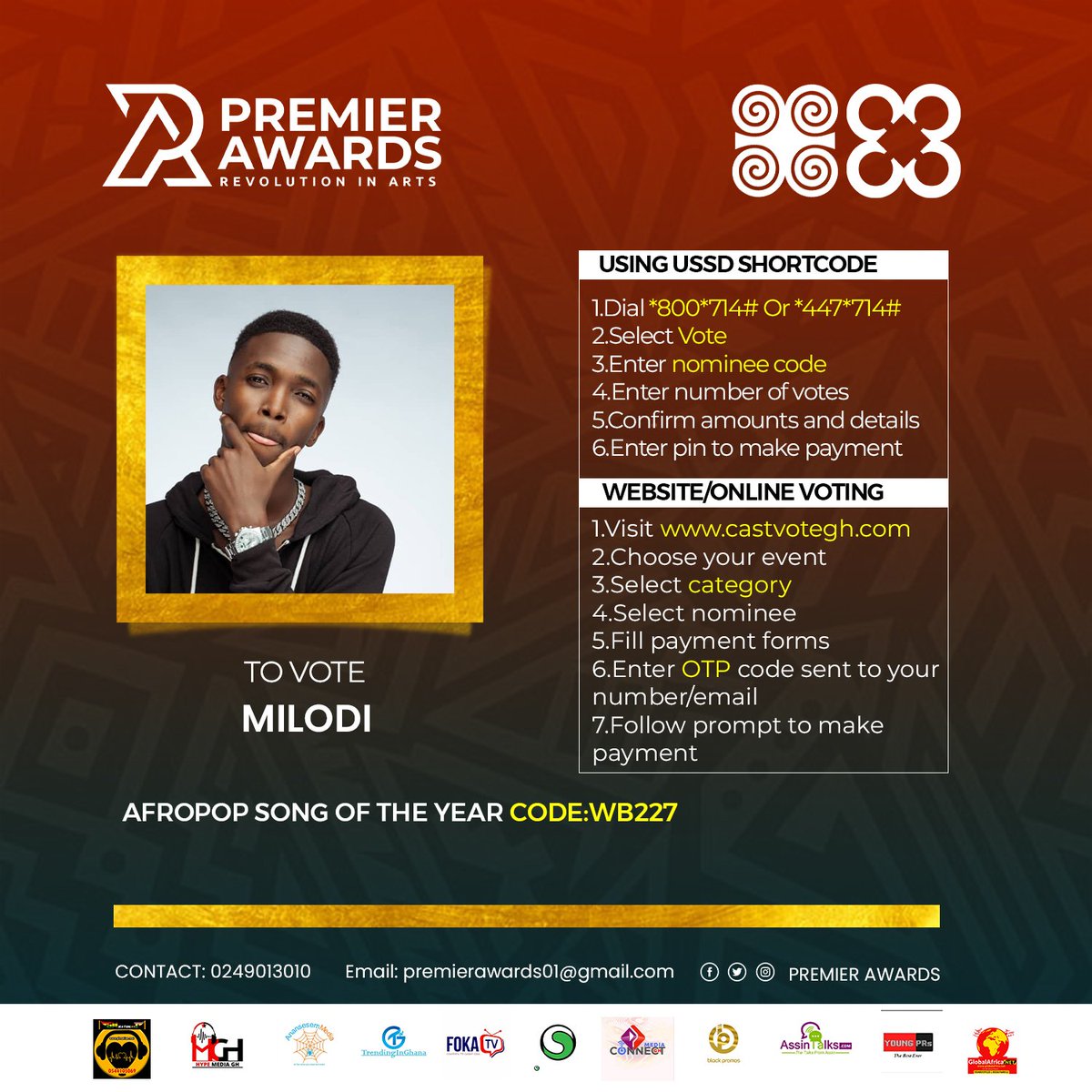 itz_milodi's tweet photo. #ManDown has been nominated in the #premierawards22. Please follow the prompt and vote for me 🙏🏾 @Serwaa_Amihere @epixodemusic @FaymisAmira @EfoDelali @avorwu @Djkula11 @AlfredANtiri @y https://t.co/AGdC9j23OE