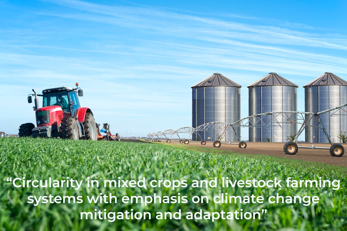 ictagrifood's tweet image. We are pleased to present the first edition of our annual newsletter featuring 2021 Joint Call on “Circularity in mixed crops and livestock farming systems with emphasis on climate change mitigation and adaptation”.

📰ictagrifood.eu/node/40530