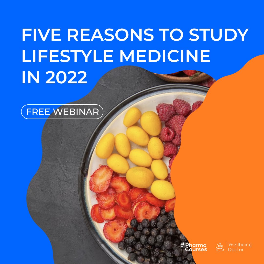 PharmaCourses's tweet photo. Free webinar: 5 reasons to study lifestyle medicine with 100 PharmaCoins bonuses
⠀
🗓 November 16 at 7 : 00 PM Dubai time.  
⠀
➡️ Hurry up to join the webinar via this link: https://t.co/wiPsIkrNs1
⠀
#pharmacourses #pharmacists #physicians #webinar #lifestylemedicine https://t.co/bhFfMQT1D3