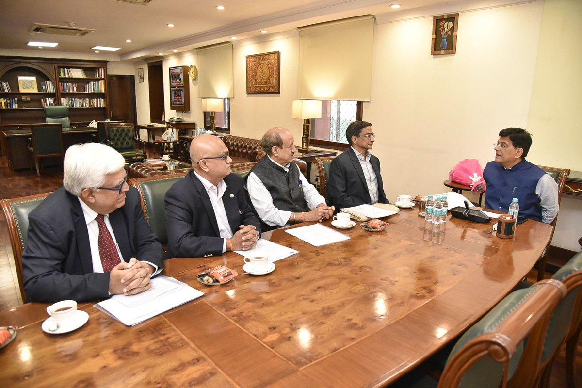 Piyush Goyal Office tweet media