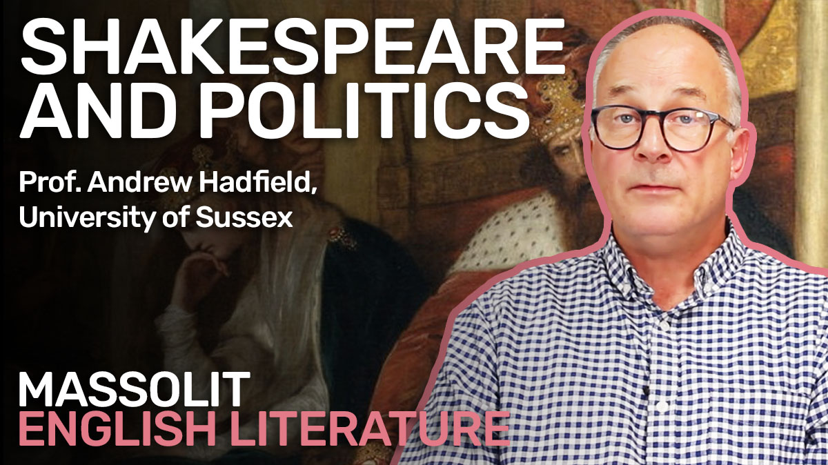 Brand new for #EnglishLiterature – Shakespeare and Politics!

Prof. Andrew Hadfield explores the political concerns relevant to Shakespeare’s plays, paying particular attention to Macbeth, Richard III, Julius Caesar and Hamlet: bit.ly/3WERlEy #TeamEnglish