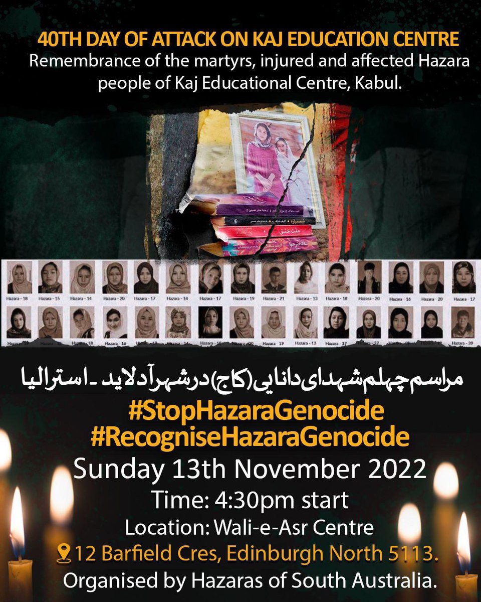 #StopHazaraGenocide tweet media
