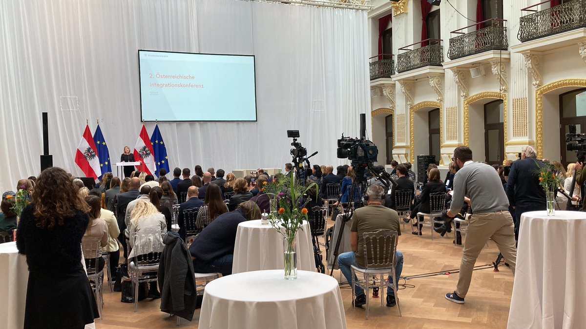 MartinKienl's tweet photo. 2. #Integrationskonferenz zur Arbeitsmarktintegration in Österreich. https://t.co/fDsOurCcsY