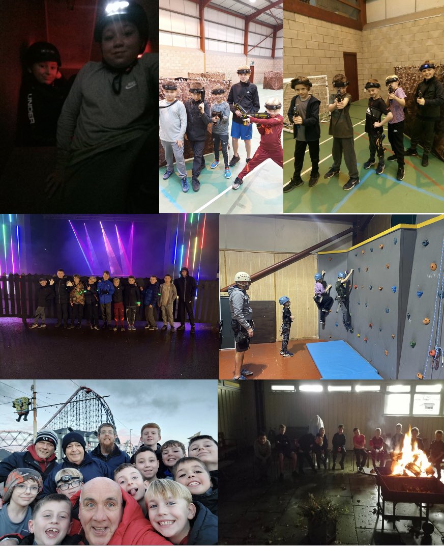 This weekend just gone. We took our lads to Boys' Brigade North West District Center in Kirkham From climbing, laser tag, indoor caving and a trip to Blackpool to see the lights. A massive thank you to the kind donation from the <a href="/JC23Foundation/">23 Foundation</a> <a href="/theboysbrigade/">The Boys' Brigade</a>
