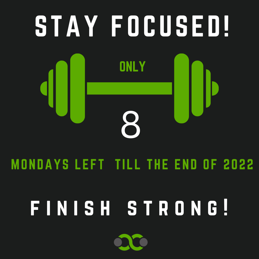 Happy Monday!

Don't let the year end without a bang! There are still 8 Mondays left in 2022.

Stay focused!

Finish Strong!

#mondaymotivation #multisearch #changinglives #finishstrong