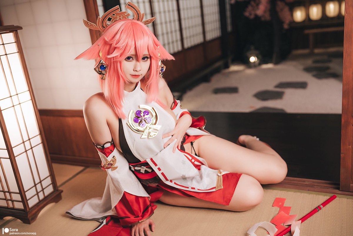 等3.2下半了

#八重神子 
#yaemiko 
#原神 
#GenshinImpact https://t.co/2RClOQv0qI