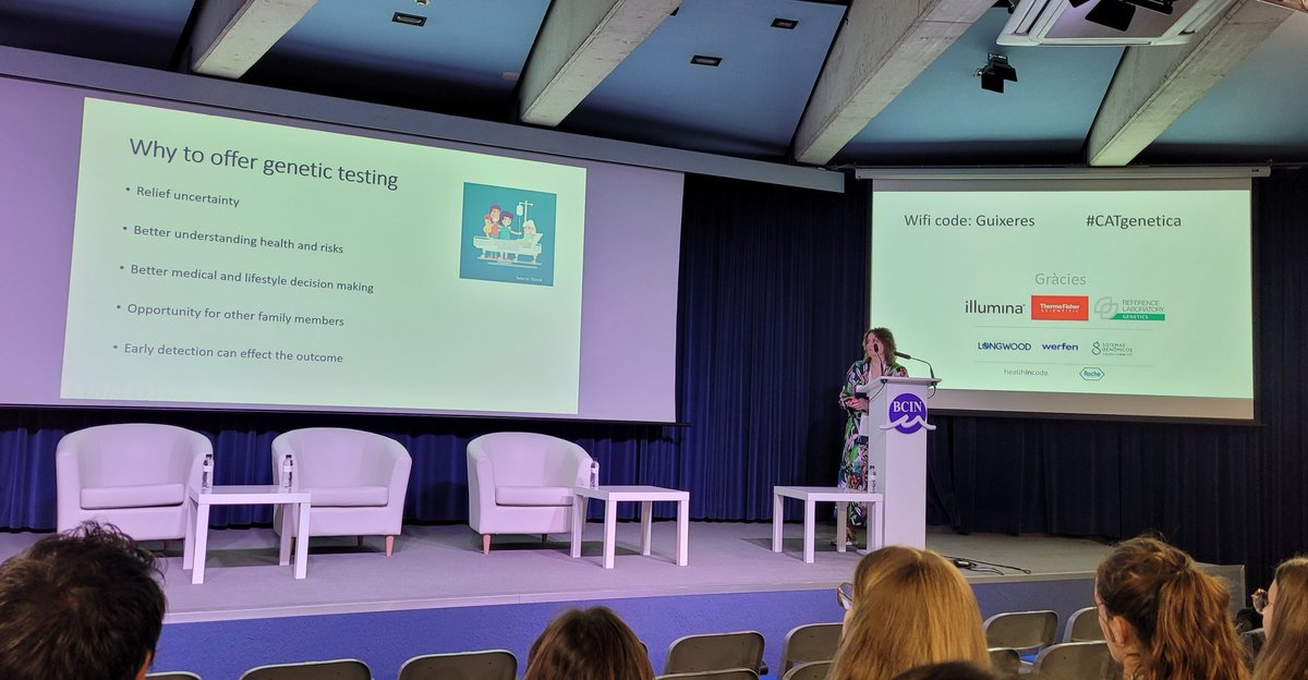 SJDLaboratori's tweet image. Primera part de la jornada #CATgenetica dedicada a com classificar variants genètiques en funció del gen alterat, a partir de la tasca dels grups d&apos;expertesa internacionals #variantcuration del programa ClinGen @ClinGenResource. Una feina molt necessària per a la interpretació.