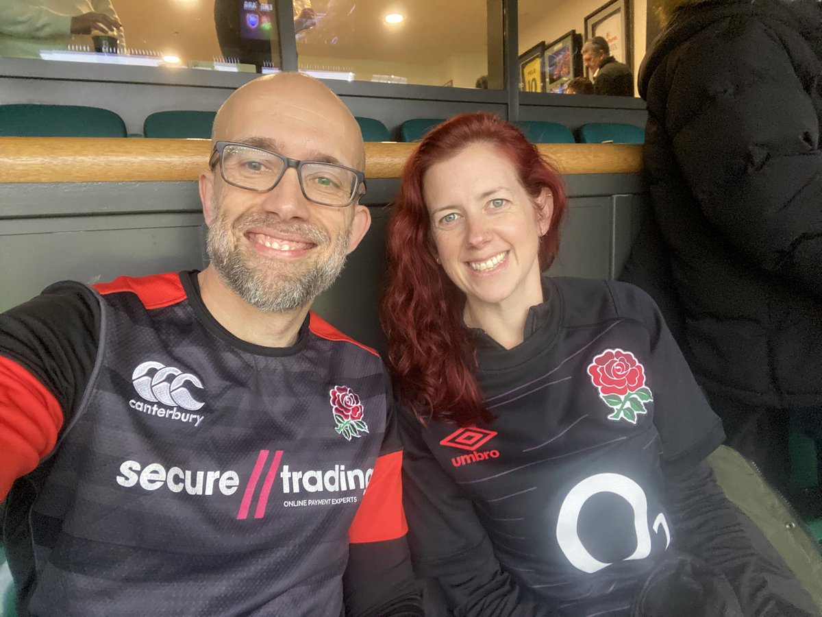 Finally back at HQ for the rugby