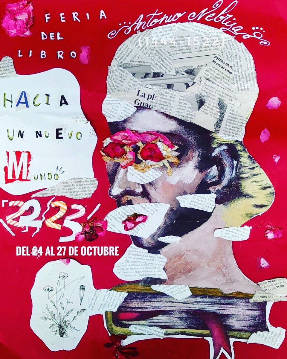 IESMuro's tweet photo. Finaliza con gran éxito la "Feria del Libro" del IES Profesor Antonio Muro, dedicada este año al humanista Antonio de Nebrija.

Que la lectura inunde nuestras vidas. Despedimos la Feria hasta el curso que viene. https://t.co/PGnSPkK2lK