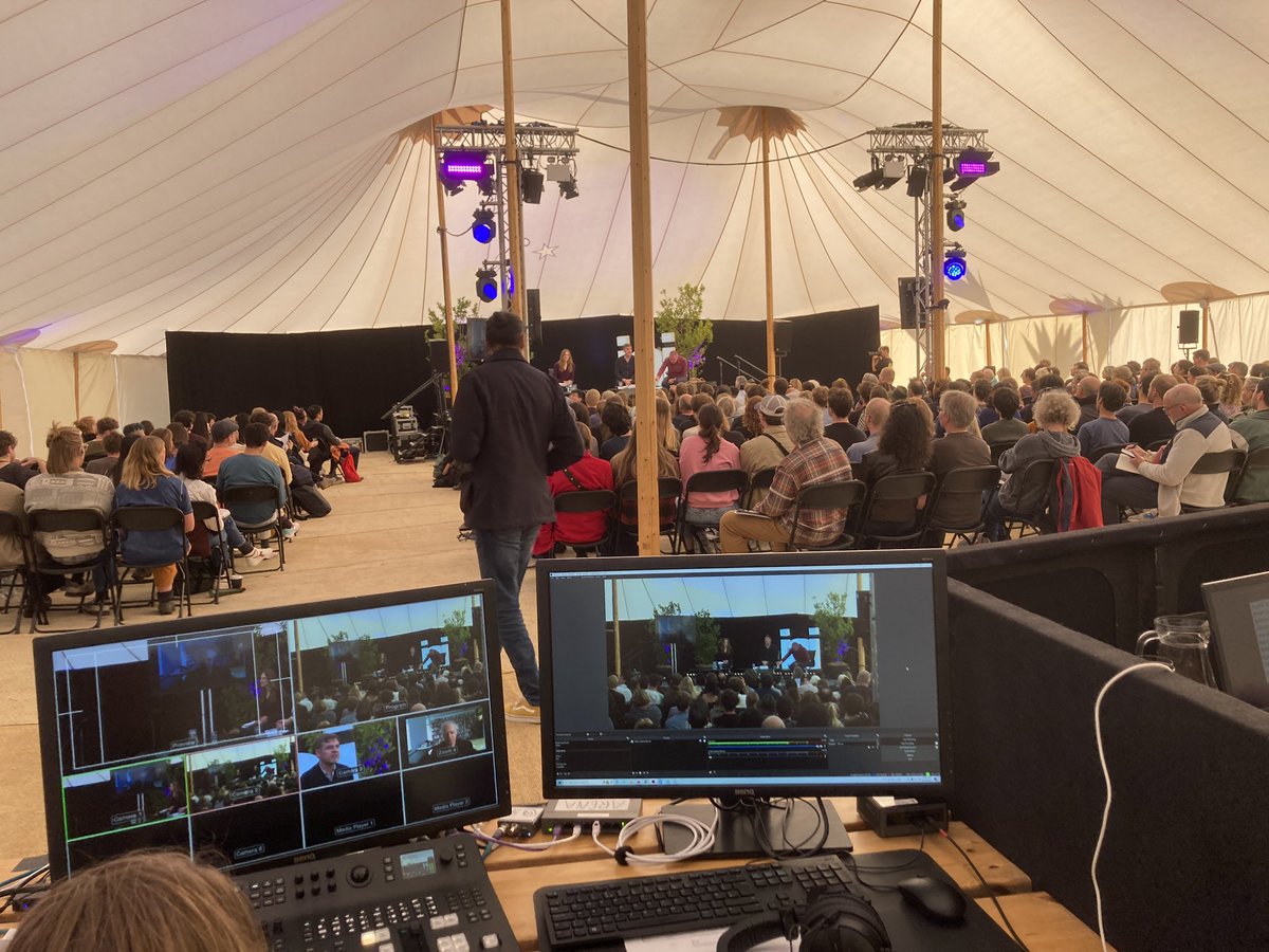 JoshBarkerFilms's tweet photo. 1st - 2nd Oct 2022
📡 Multicam Live Streamer/Vision Mixer (🎥 and sometimes Camera Operator) for @HTLGIFestival. Second consecutive year I’ve been brought in to stream this, and always a joy to work with the incredible @IAI_TV team!
#HTLGI22 #livestream #livebroadcast https://t.co/S3RUtJGwx6