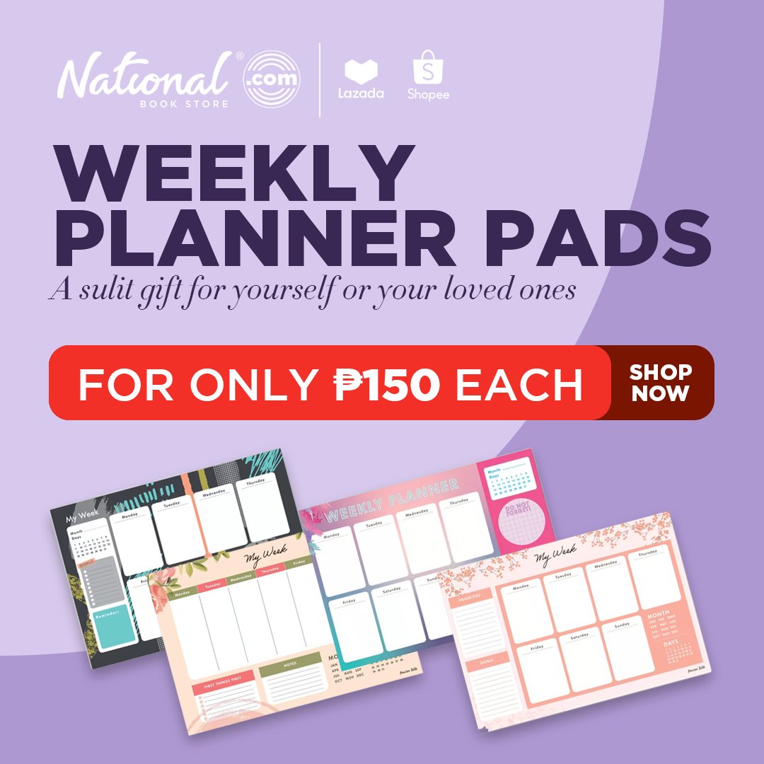 nbsalert's tweet photo. Plan for the holiday season and the coming year with Premiere's weekly planner pads, available for only ₱150 each at #NationalBookStore! It's a sulit gift idea for yourself or your loved ones.
#2023Planner #PlannerPads #Planners #NBSat80 https://t.co/0OATuU8IuT