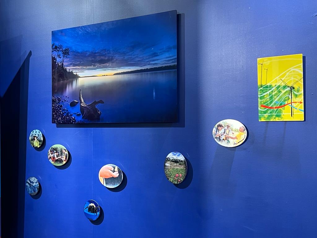 Art on the wall at COP27
#yeahtoegypt 
#yeahcop27
⁦<a href="/michigantech/">Michigan Tech</a>⁩