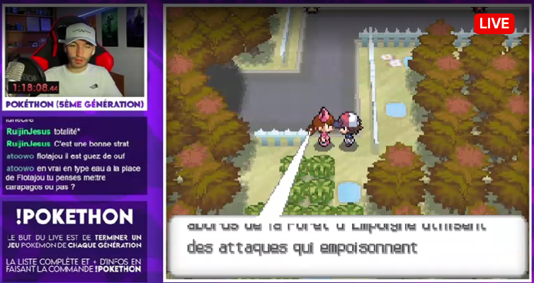 Atoooo18's tweet photo. Go donner de la force au frérot @Yubeldark pour son marathon Pokémon https://t.co/aO5fGzlBUE