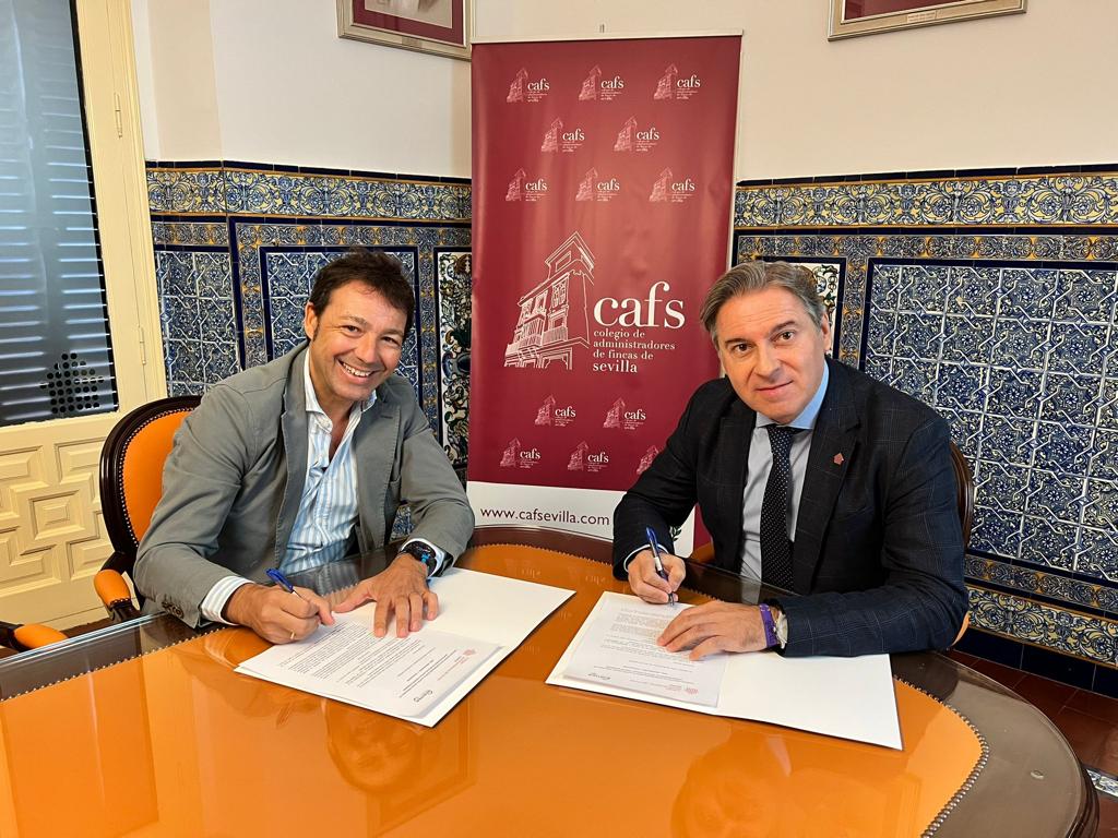 CAFSevilla's tweet image. ✍️ Comenzamos la semana con la firma del convenio de colaboración entre #CAFSevilla y @ENINTER para mejorar la calidad de vida de las personas mediante la mejora de la #accesibilidad de cualquier edificio y espacio. 🛗