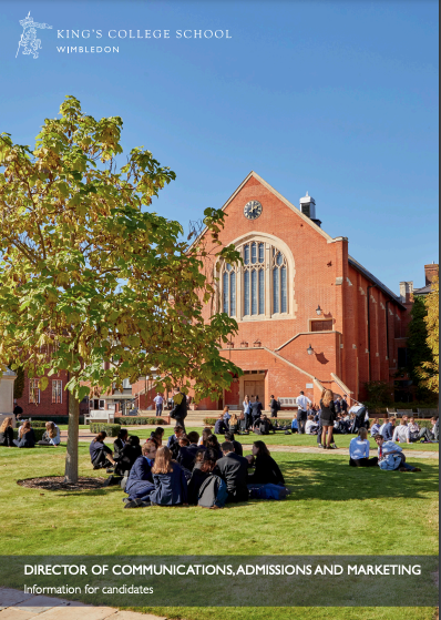 134marketing's tweet photo. Director of Communications, Admissions and Marketing at King's College Wimbledon: a brilliant opportunity... contact me to discuss, or please share so people don't miss this chance... thanks! https://t.co/k91TkpaQKQ https://t.co/etmod2hz79