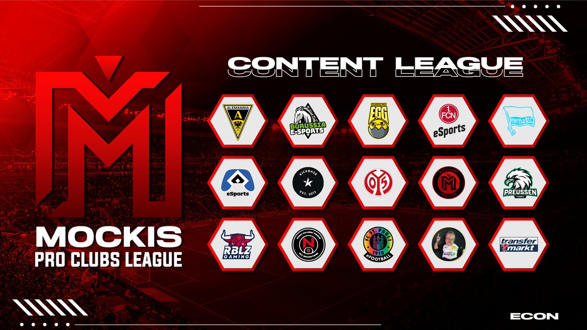 Checkt unsere Content League. 
Hier sind einige bekannte Gesichter dabei! 

#MPCL