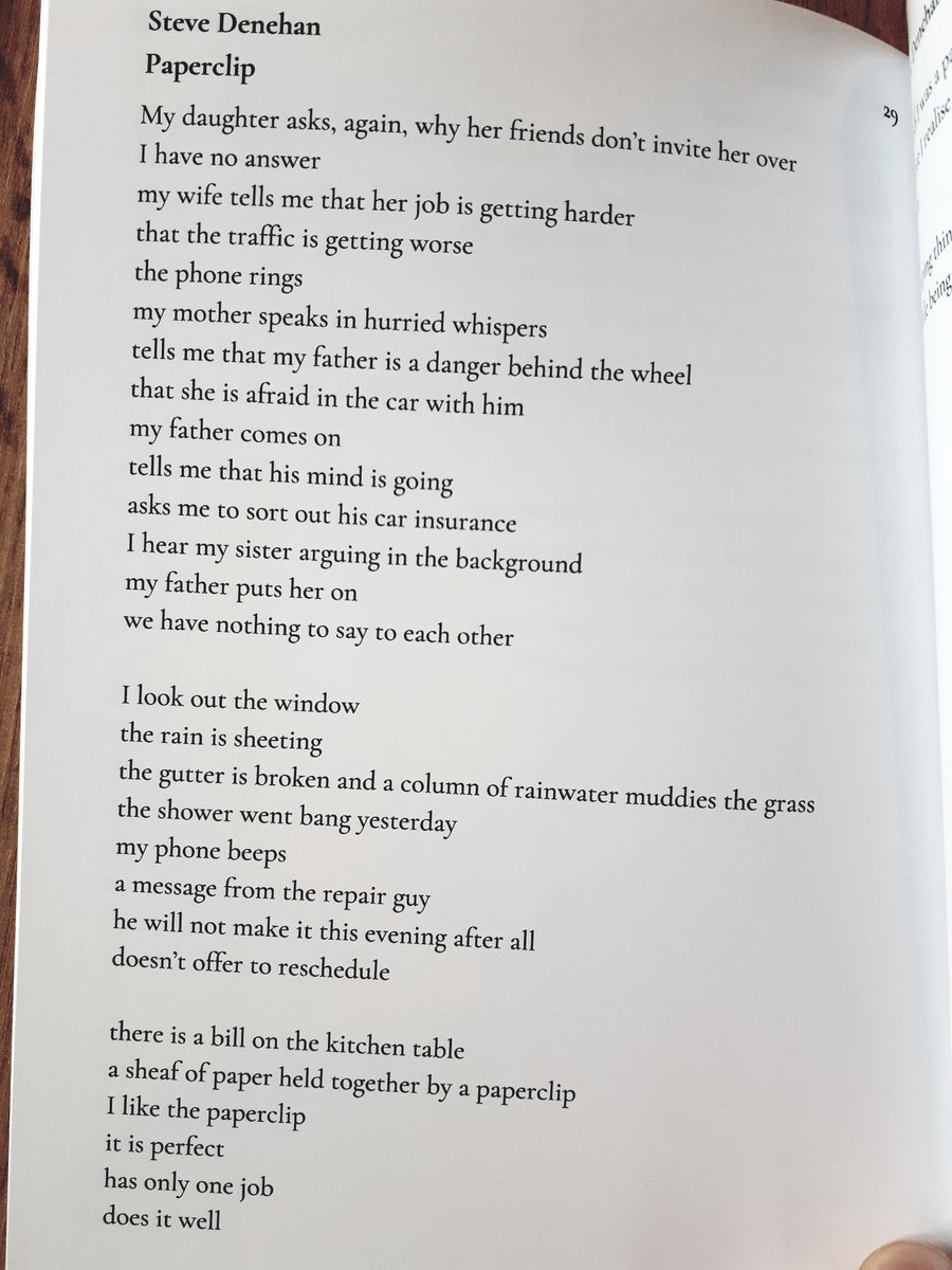 SteverinoD's tweet image. This is a poem that was rejected everywhere. According to an editor from a bigshot journal it was "too personal" but I always had a soft spot for it.

I was just about to retire it when Chris from Púca came along to save the day. Thanks Chris!

Thanks for reading. :)