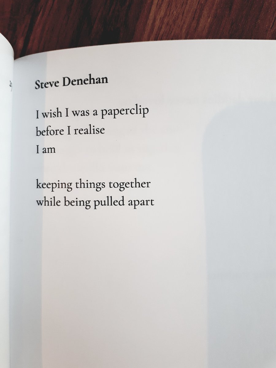 SteverinoD's tweet image. This is a poem that was rejected everywhere. According to an editor from a bigshot journal it was "too personal" but I always had a soft spot for it.

I was just about to retire it when Chris from Púca came along to save the day. Thanks Chris!

Thanks for reading. :)