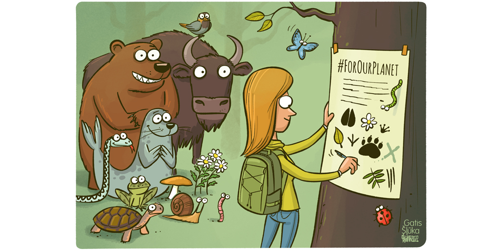 At #COP27 and #COP15, the 🇪🇺 will push for increased 🌏 action to tackle the interconnected #ClimateCrisis and #NatureCrisis

Yet, we also need to take action on the ground, #ForNature and our climate

Stay tuned for our 🆕 global campaign #ForOurPlanet kicking off this week!