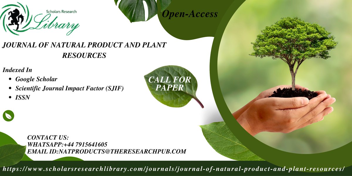 carol20498000's tweet photo. Call for Submission of Manuscript.
Journal h-index: 36
Journal cite score: 41.87
Journal impact factor: 1.51
Submission Link: https://t.co/WBJ9nPS3NU
#Biochemistry, #Bioinformatics, #Biophysics, #Bio_technology, #Cell_biology, #Plant_genetic,#Research_Scholar_Library. https://t.co/zfpL4aDgQs