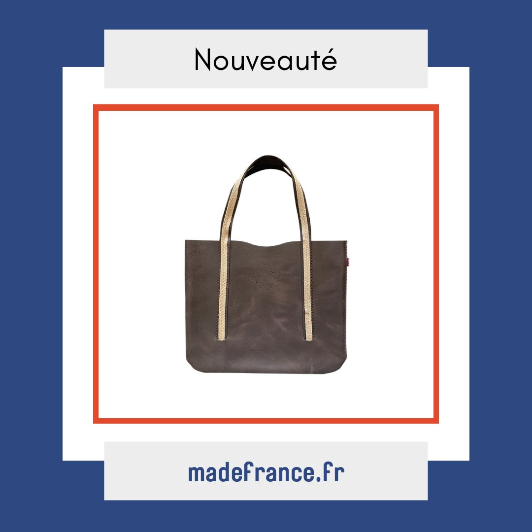 Le sac en cuir chocolat avec ses larges anses est un modèle fourre-tout qui va faire le bonheur de beaucoup d’utilisateurs. bit.ly/3h6DarE
C’est à Vinay, en France, que nos artisans ont conçu ce sac. Un modèle « Tote Bag » 100% fait main !
 #sac #saccuir #vintage